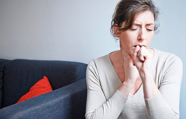 Dor nasofaríngea e tosse