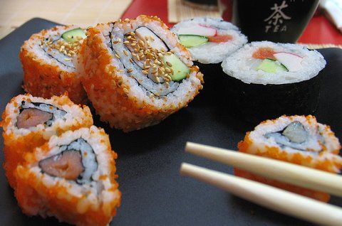 A qualidade dos sushi Experiência ucraniana chocou peritos